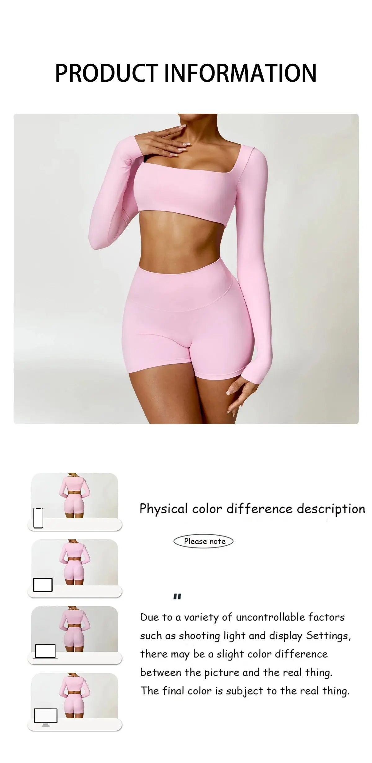 Ctenkevet Long sleeve Shirt Sports Set Women Fitness Yoga Suit Crop Top High Waist Gym Set Women Quick-Dry 2Pcs Yoga Clothes dermacollagene.com