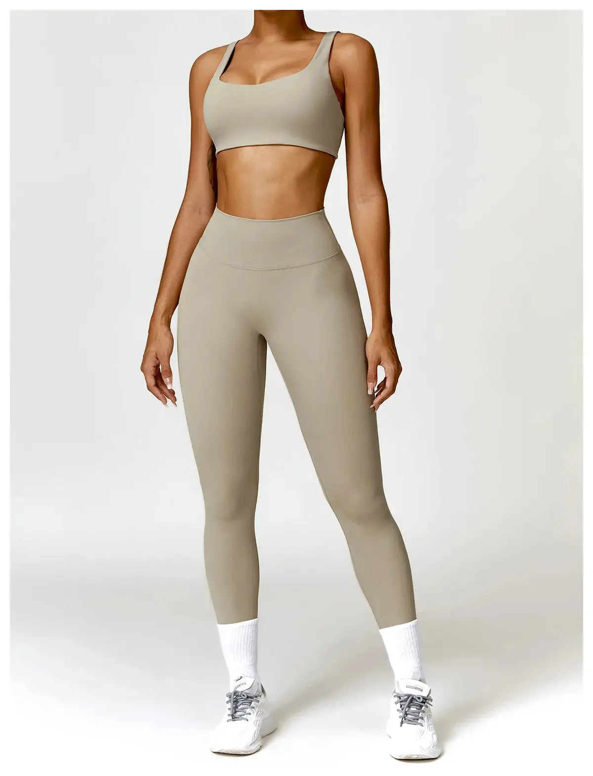 Yoga Set 2PCS Women Gym Long Sleeve Seamless Sportswear Workout Clothes Athletic Wear Legging Fitness Bra Crop Top Sports Suits dermacollagene.com
