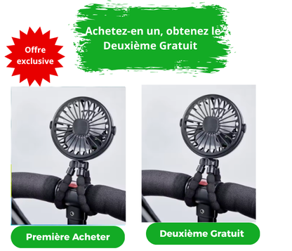 Mini Ventilateur Flexible & Sécurisé dermacollagene.com