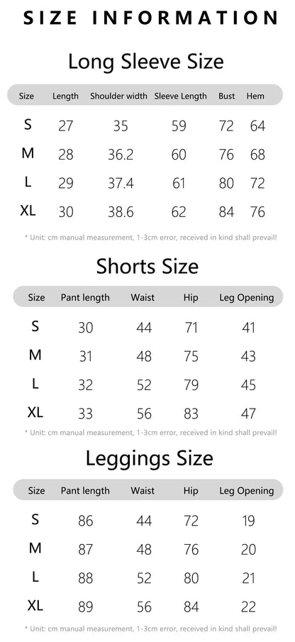 Hearuisavy 2PCS Long Sleeve Gym Set Women Yoga Clothes Quick-Drying Sportswear Running Leggings Workout Sports Crop Top Women dermacollagene.com