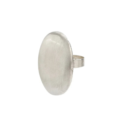 Irregular Chunky Big Geometric Gold Silver Color Rings for Women Men Personality Elastic Rope Connection Finger Rings dermacollagene.com