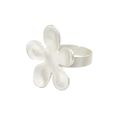 Irregular Chunky Big Geometric Gold Silver Color Rings for Women Men Personality Elastic Rope Connection Finger Rings dermacollagene.com