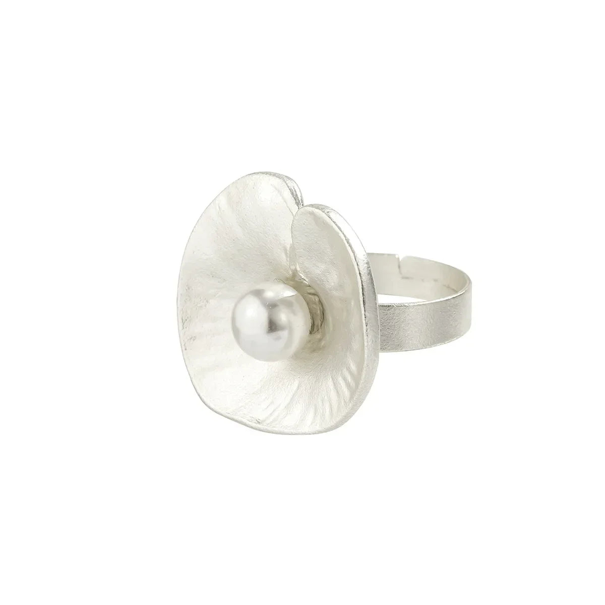Irregular Chunky Big Geometric Gold Silver Color Rings for Women Men Personality Elastic Rope Connection Finger Rings dermacollagene.com