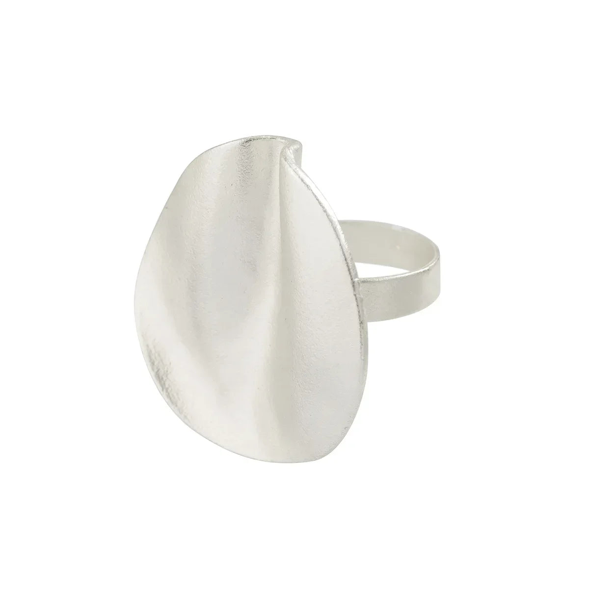 Irregular Chunky Big Geometric Gold Silver Color Rings for Women Men Personality Elastic Rope Connection Finger Rings dermacollagene.com