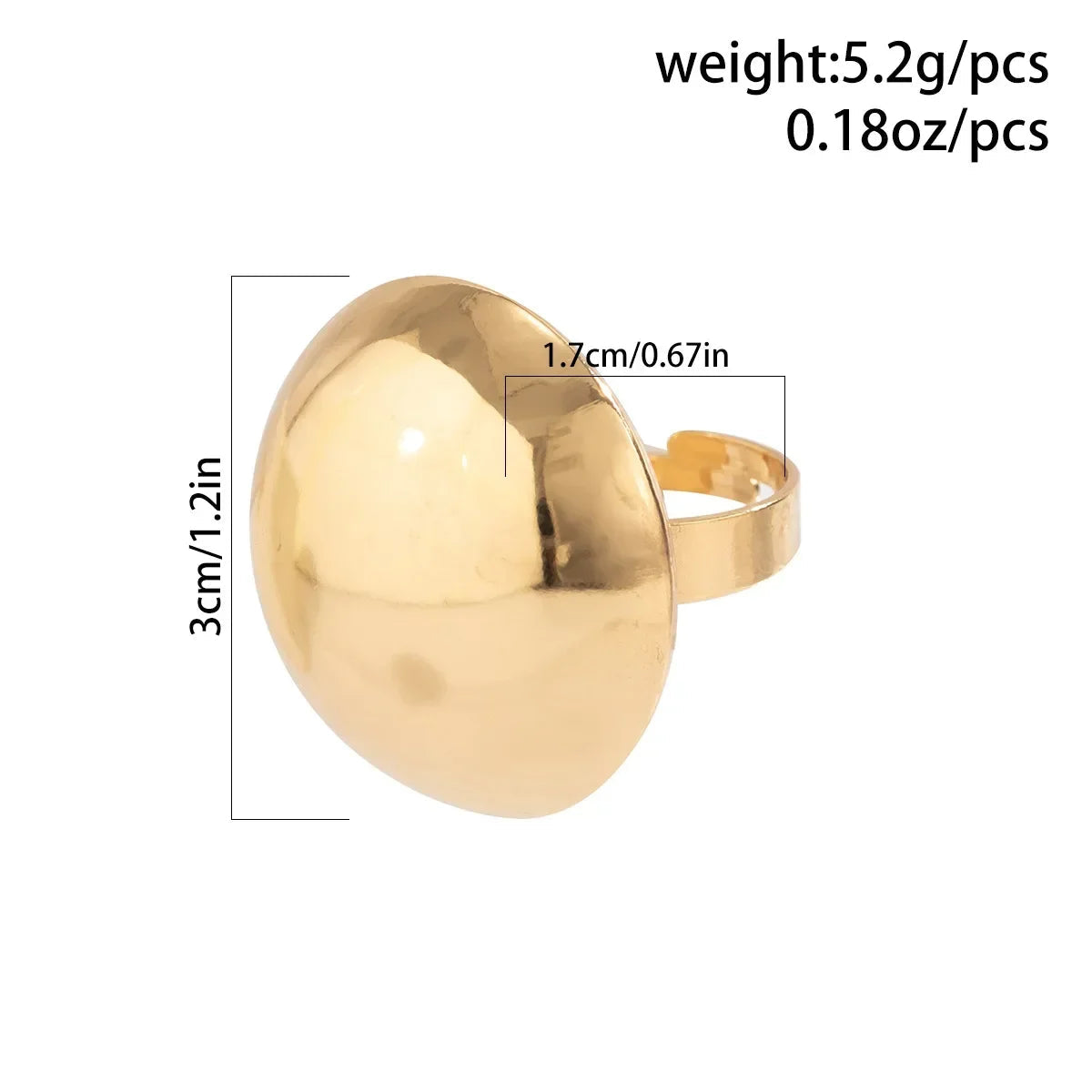 Irregular Chunky Big Geometric Gold Silver Color Rings for Women Men Personality Elastic Rope Connection Finger Rings dermacollagene.com