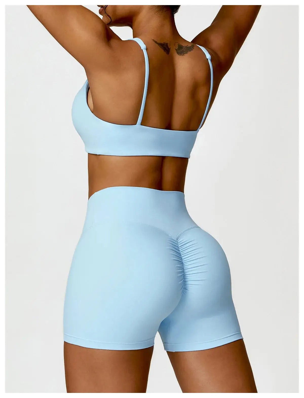 Yoga Set 2PCS Women Gym Long Sleeve Seamless Sportswear Workout Clothes Athletic Wear Legging Fitness Bra Crop Top Sports Suits dermacollagene.com