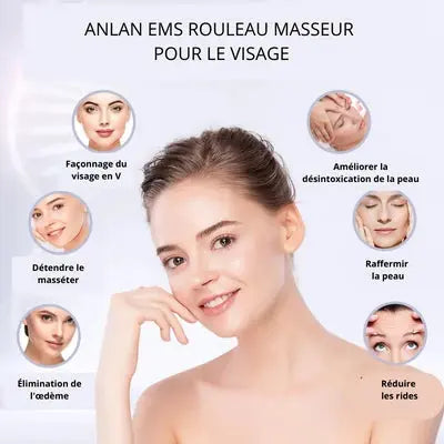 ANLAN EMS MASSEUR ELECTRIQUE pour le visage
